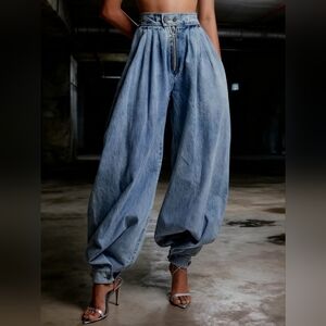⭐️Denim High Waist Harem Pants⭐️